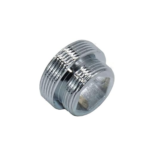 Rohrverbinder, 1 Stück 1/2 Zoll Gewindeanschluss Messing Wasserhahnadapter, for Wasserhahnumbau Reparatur Wasserhahnadapter(No 1) von NHEISSCF