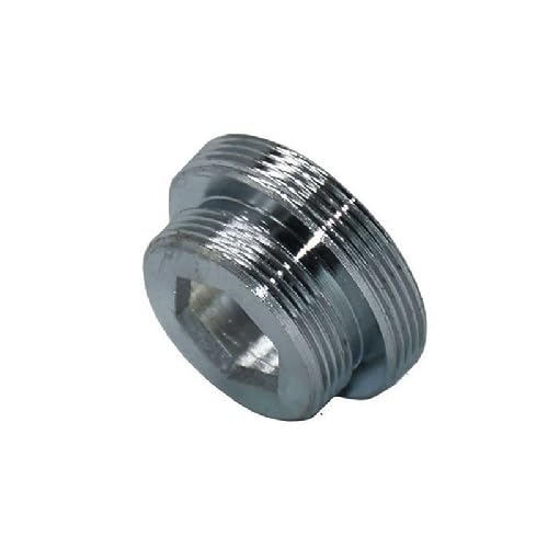 Rohrverbinder, 1 Stück 1/2 Zoll Gewindeanschluss Messing Wasserhahnadapter, for Wasserhahnumbau Reparatur Wasserhahnadapter(No 4) von NHEISSCF