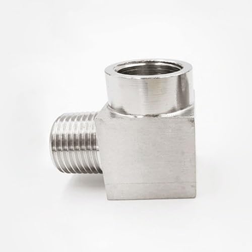 Rohrverbinder, BSP-Innen-/Außengewinde 304 Edelstahl-Kniestück(1/4") von NHEISSCF