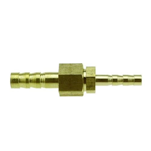 Rohrverbinder, Schlauchverschraubung Reduzierstück mit Widerhakenverschraubung, for Heimwerker-Schlauchrohrzubehör(12mm X 4mm) von NHEISSCF