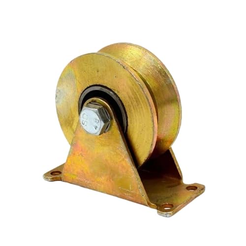 V-Nut-Rad, Schiebetorrollen, 1PC Stahl Schiebetür Pulley V-förmigen Nut Räder Heavy Duty Starre Caster for Inverted Track Schiebetor V-Nut-Rad, Schiebetorrollen, 1PC Stahl Schiebetür Pulley V-förmigen Nut Räder Heavy Duty Starre Caster for Inverted Track Schiebetor von NHEISSCF