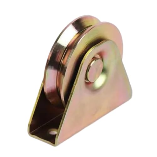 V-Nut-Rad, Schiebetorrollen, 1PC V-Nut-Schienenrad 40/50 mm Hochleistungs-Schiebetorrolle aus Stahl mit Werkzeugen for die Arbeit im Freien Schienenscheiben-Hardware(V-40mm) von NHEISSCF