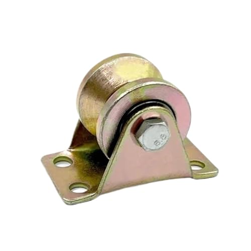 V-Nut-Rad, Schiebetorrollen, 4 Stück V-Nut-Lenkrollen 1-1/4 Zoll Schiebetorrad for Rolltor mit umgekehrter Schiene, Schiebetor von NHEISSCF