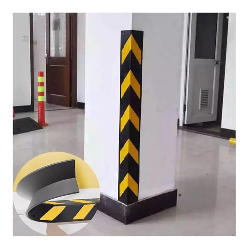 Wandeckenschutz, Parkschutz for Autos, Gummi-Eckenschutz, reflektierender Eckenkollisionsschutz, verwendet in Garagen usw(2pcs) von NHEISSCF