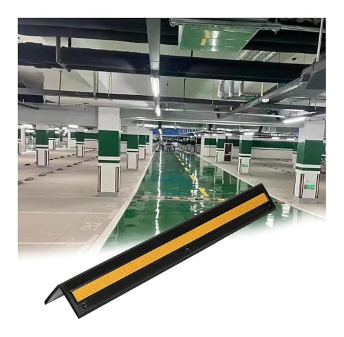 Wandeckenschutz, Reflektierender Gummi-Eckschutz, Antikollisions-Reflexstreifen, for Garagen und Lagerhallen(16pcs-100cm) von NHEISSCF