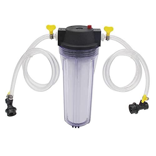1 Stück 10 Zoll Sanitär-Homebrew-Filter – 304SS Inline-Sieb mit Tri-Clamp 1/4 Anschlüssen for Brauanlagen von NHJREO