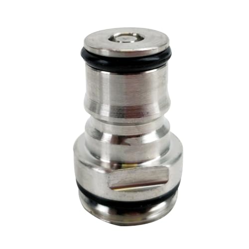 1 Stück SS304 Kugelverschluss-Fasspfosten – 1/2 Zoll Außengewinde, Schnellkupplung for Cornelius-Fässer – Gas-/Flüssigkeitskupplung(Liquid Post) von NHJREO