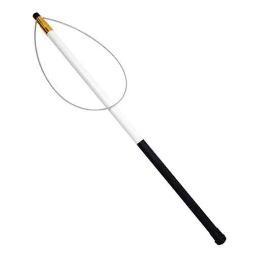 1 Stück Teleskop-Poolstange aus Fiberglas mit rutschfestem Griff – Nothaken for Pools, Strände und Wasserparks(White,550cm-4 Section) von NHJREO