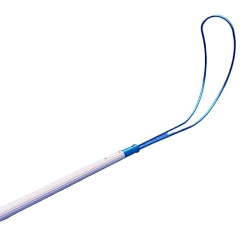 NHJREO 1 Stück Teleskop-Notstange mit Haken for Pools, Seen und Flüsse – verstellbar von 1,2 m bis 4,5 m, Aluminiumlegierung(15.7ft) von NHJREO