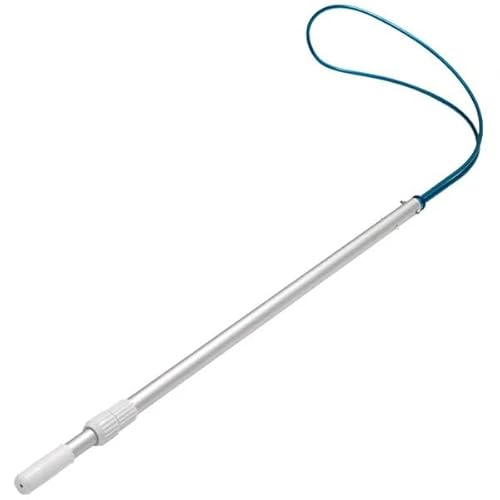 NHJREO 1 Stück Verstellbarer Teleskop-Poolhaken – Notstange for Schwimmbäder, Seen und Wasseraktivitäten(11.8ft) von NHJREO