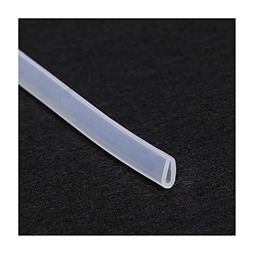Tischeckenschutz für Form Silikon Kanal Rand Trim Dichtung Transparent, Geeignet for Tisch Seite, 5 Meter in Länge, 4mm x 9mm(5mm x 12mm) von NHJSDLLMNZ