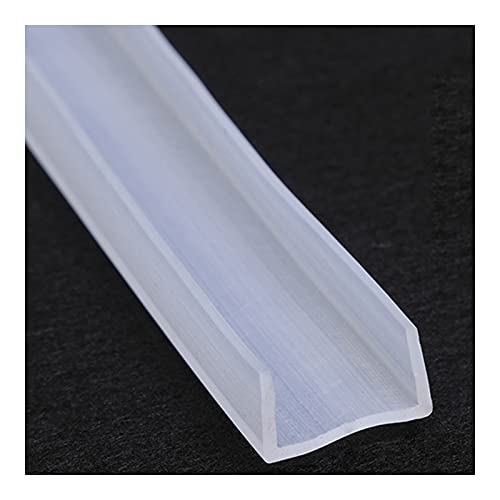 Tischeckenschutz für Form Silikon Kanal Randleiste Dichtung Transparent, for Tisch Seite, Länge 5 Meter, Wandstärke 1,5 Mm, 5mm x 12mm(21mm x 16mm) von NHJSDLLMNZ