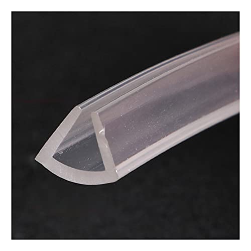 Tischeckenschutz für Formkanal-Kantendichtung, geeignet for Küche und Wohnzimmer, transparent, 12 mm x 13 mm, Länge: 5 m(12mm X 13mm) von NHJSDLLMNZ