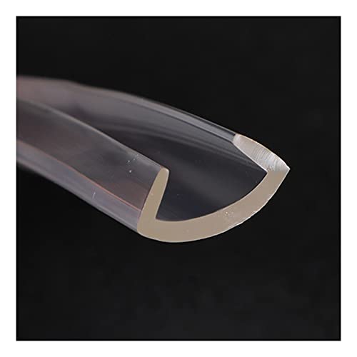 Tischeckenschutz für Formkanal-Kantendichtung for Anbringen an der Tischkante, transparent, 5 Meter lang, 7 mm x 8 mm(25mm X 15mm) von NHJSDLLMNZ