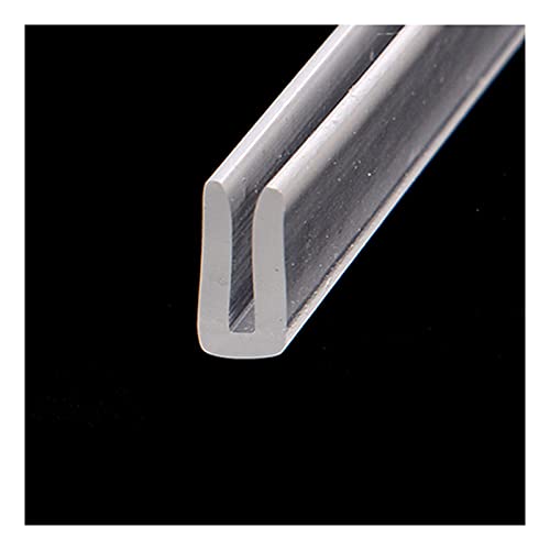 Tischeckenschutz für Formkanal-Kantendichtung for Anbringen an der Tischkante, transparent, 5 Meter lang, 7 mm x 8 mm(4mm X 10mm) von NHJSDLLMNZ