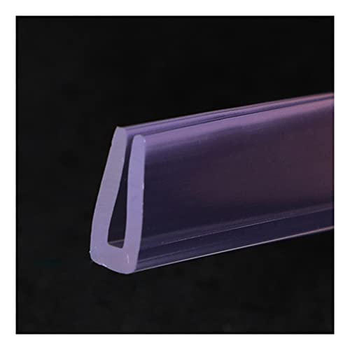 Tischeckenschutz für Formkanal-Kantendichtung for Anbringen an der Tischkante, transparent, 5 Meter lang, 7 mm x 8 mm(6mm X 10mm) von NHJSDLLMNZ