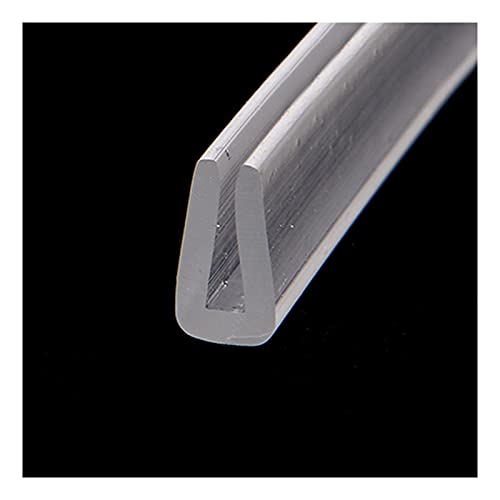 Tischeckenschutz für Formkanal-Kantendichtung for Anbringen an der Tischkante, transparent, 5 Meter lang, 7 mm x 8 mm(7mm X 13mm) von NHJSDLLMNZ