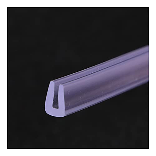 Tischeckenschutz für Formkanal-Kantendichtung for Anbringen an der Tischkante, transparent, 5 Meter lang, 7 mm x 8 mm(8mm X 14mm) von NHJSDLLMNZ