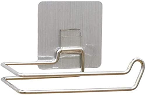 Toilettenpapierhalter Toilettenpapierhalter, Toilettenpapierhalter, Toilettenpapierhalter, Papierhandtuchhalter aus Edelstahl mit polierter Versilberung und Papierständer-Design for das Badezimmer von NHJSDLLMNZ