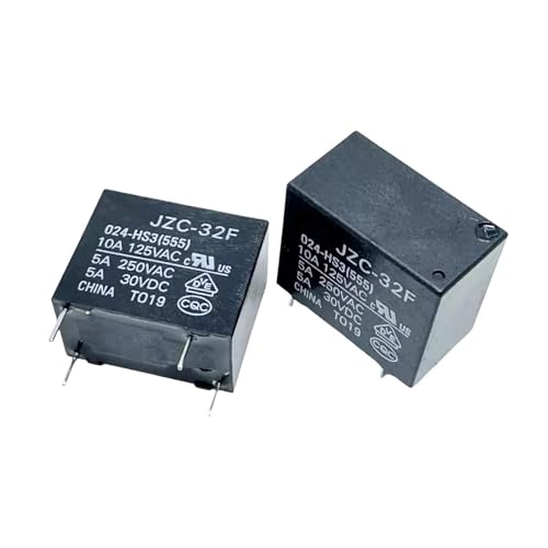 NHKSFBLQ 10pcs 5V Relay HF32F-G JZC-32F-005-HS 10A 250VAC 4PIN von NHKSFBLQ