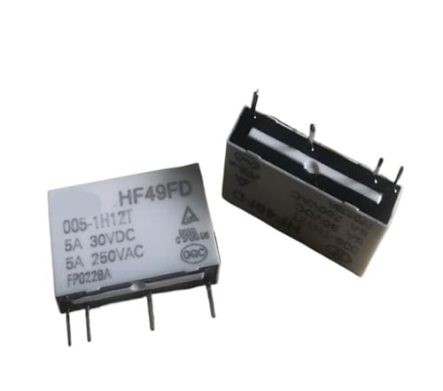 NHKSFBLQ 1pc HF49FD 005-1H12T 5V Relay 4pins NHKSFBLQ 1pc HF49FD 005-1H12T 5V Relay 4pins von NHKSFBLQ