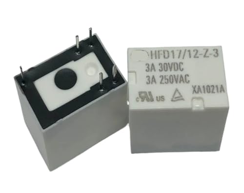 NHKSFBLQ 1pc HFD17 12-Z-3 (4101-12V/24V) Relay 5 pins von NHKSFBLQ