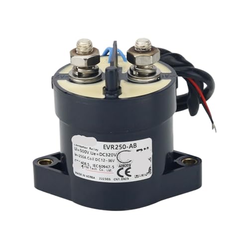 NHKSFBLQ 1pcs EVR250-AB Coil 12-36VDC 320V/250A Electromagnetic Relay DC Relay Contactor von NHKSFBLQ