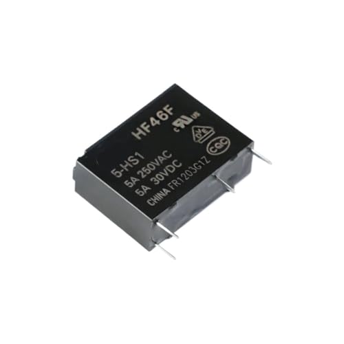 NHKSFBLQ 5Pcs Relay HF46F-005-HS1 (5V) 5A 4PIN 5V von NHKSFBLQ
