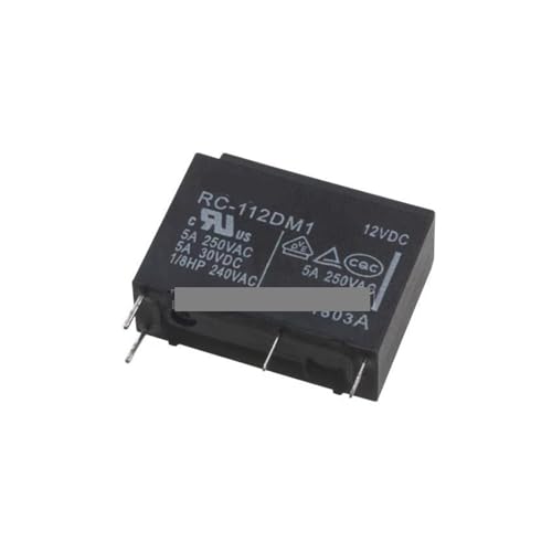 NHKSFBLQ 5Pcs Relay RC-112DM1 (12V) 4Pin 5A von NHKSFBLQ