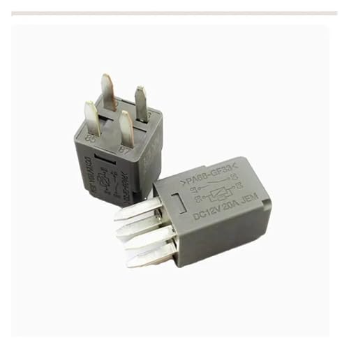 NHKSFBLQ 5pcs PA66-GF33 PA66GF33-12V DCV12 12DCV 20A 4PIN Relay von NHKSFBLQ