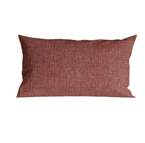 Heckett Lane Flanell Kissenbezug Franela Brick Red 40x80 cm von NHL