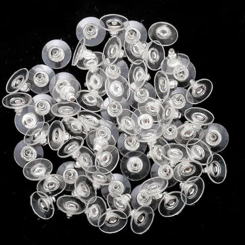NHQZ 100 Pcs Ferma Orecchini In Silicone farfalline per orecchini farfalline per orecchini ferma orecchini Chiusure Per Orecchini Chiusure Orecchini Clip Trasparente NHQZ 100 Pcs Ferma Orecchini In Silicone farfalline per orecchini farfalline per orecchini ferma orecchini Chiusure Per Orecchini Chiusure Orecchini Clip Trasparente von NHQZ