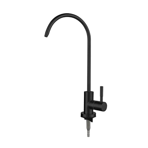 Bianbhuo 1/4 "Küchenarmäuren direkter Trinkungsdienerpurifikett Wasserhahn kompatibel mit Küchenspüle Trinkwasser Anti-Osmose Edelstahlhahn, Badhahn von NHYHEHMR