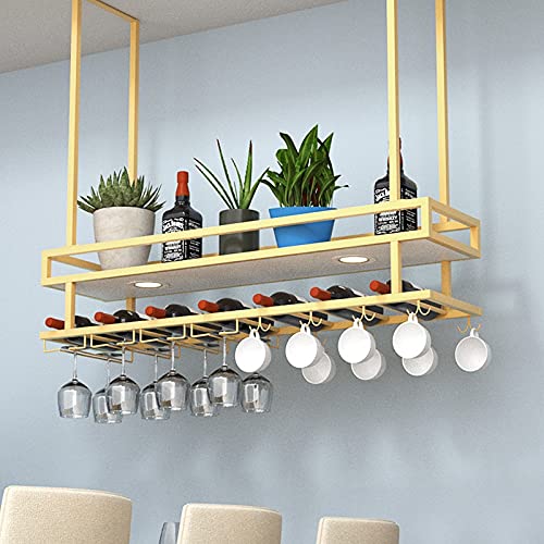 Deckenweinglasregale Weinregal, moderne schwimmende Regale, Loft Schmiedeeisenweinregal, verkehrt herum Weinglasregal, hängende Weinschrankregale, Bardekoration Aufbewahrung, schwarz, 60*30*85 Deckenweinglasregale Weinregal, moderne schwimmende Regale, Loft Schmiedeeisenweinregal, verkehrt herum Weinglasregal, hängende Weinschrankregale, Bardekoration Aufbewahrung, schwarz, 60*30*85 von NHYHEHMR