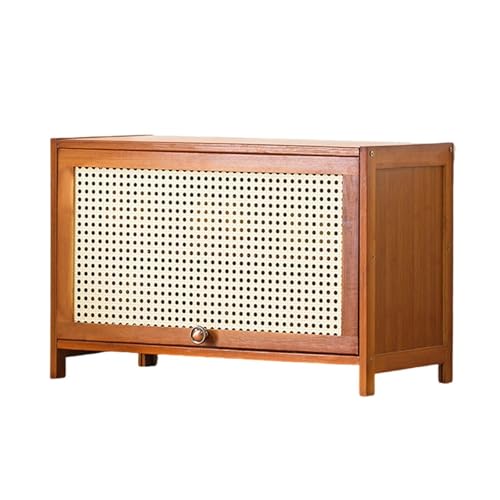NHYHEHMR Bambusschuhschrank mit Flipentüren, freistehender Schuhspeicher -Organisator für Eingang, Flur, Wohnzimmer, Typ A, 70 * 32 * 73 cm NHYHEHMR Bambusschuhschrank mit Flipentüren, freistehender Schuhspeicher -Organisator für Eingang, Flur, Wohnzimmer, Typ A, 70 * 32 * 73 cm von NHYHEHMR