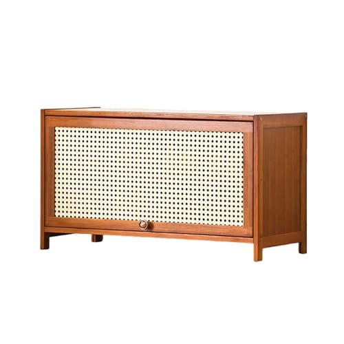 NHYHEHMR Bambusschuhschrank mit Flipentüren, freistehender Schuhspeicher -Organisator für Eingang, Flur, Wohnzimmer, Typ A, 70 * 32 * 73 cm NHYHEHMR Bambusschuhschrank mit Flipentüren, freistehender Schuhspeicher -Organisator für Eingang, Flur, Wohnzimmer, Typ A, 70 * 32 * 73 cm von NHYHEHMR
