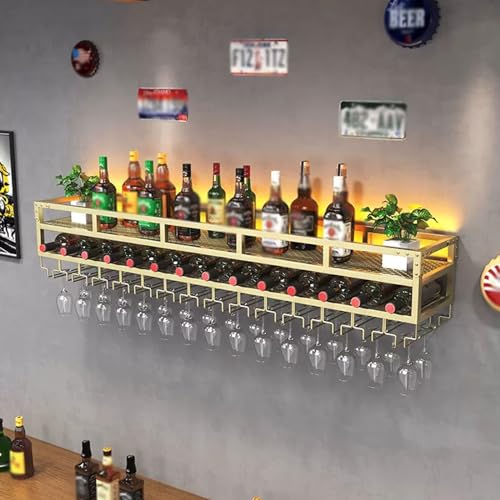 NHYHEHMR Industrial Wall Wine Racks für Weinflaschen, Wohnzimmer Hanges Weinwandregal, kommerzielles Restaurant Wandmontage Weinregal, modern NHYHEHMR Industrial Wall Wine Racks für Weinflaschen, Wohnzimmer Hanges Weinwandregal, kommerzielles Restaurant Wandmontage Weinregal, modern von NHYHEHMR