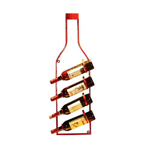 NHYHEHMR Wandmontage Weinregal - Weinregalwand für Weinflaschen, Alkohol, Champagner, Metallflaschenhalter für Home Bar, Weinküche Lagerung NHYHEHMR Wandmontage Weinregal - Weinregalwand für Weinflaschen, Alkohol, Champagner, Metallflaschenhalter für Home Bar, Weinküche Lagerung von NHYHEHMR