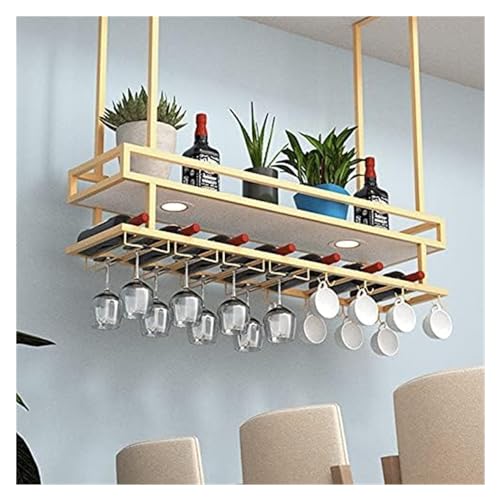 NHYHEHMR Weinregal Deckenregal Hängende Weinglashalter rustikaler Weinglasflaschenablage Dose Hängende Rustikale Glasbecher Weinständer für Kitchen Bar Restaurant Hause NHYHEHMR Weinregal Deckenregal Hängende Weinglashalter rustikaler Weinglasflaschenablage Dose Hängende Rustikale Glasbecher Weinständer für Kitchen Bar Restaurant Hause von NHYHEHMR