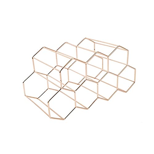 NHYHEHMR Weinregal Weinlager Rack Moderne Wabe Weinlager Rack Bar Schmuck Schmelze Kreatives Metall Home Wine Display Rack Wine Stand Holding Display Regal NHYHEHMR Weinregal Weinlager Rack Moderne Wabe Weinlager Rack Bar Schmuck Schmelze Kreatives Metall Home Wine Display Rack Wine Stand Holding Display Regal von NHYHEHMR