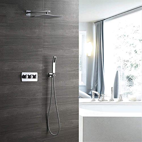 Verwandte Dusche in der Wand vor der Kupferbox Set heißer und kalter Duschhackfleisch mit zwei Funktionen luxuriöser fester Duschkartoffeln Verwandte Dusche in der Wand vor der Kupferbox Set heißer und kalter Duschhackfleisch mit zwei Funktionen luxuriöser fester Duschkartoffeln von NHYHEHMR