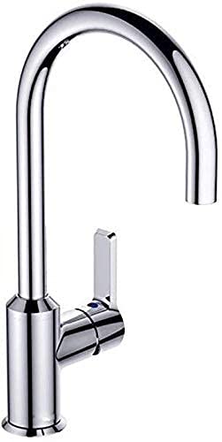 Waschbecken Wasserhahn ， Küchenbad Waschbecken Hahn ， Küchenarmatur - Wasserhahn mit Edelstahl -Sprühgerät an einem Griff Küchenspüle Zapf von NHYHEHMR