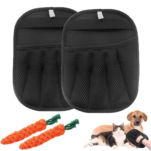 Handschuh zur Tierhaarentfernung, Hunde- und Katzenhaarhandschuhe zur Haarentfernung, wiederverwendbare Fellpflegehandschuhe for Haustiere, waschbarer elektrostatischer Handschuh zur Tierhaarentfernun Handschuh zur Tierhaarentfernung, Hunde- und Katzenhaarhandschuhe zur Haarentfernung, wiederverwendbare Fellpflegehandschuhe for Haustiere, waschbarer elektrostatischer Handschuh zur Tierhaarentfernun von NIANE