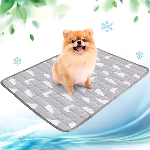 NIBESSER Kühlmatte für Hunde Pet Dog Cooling Mat Sommer Selbstkühlende Matte Hunde Katzen Haustier Kühlmatte Natürlich NIBESSER Kühlmatte für Hunde Pet Dog Cooling Mat Sommer Selbstkühlende Matte Hunde Katzen Haustier Kühlmatte Natürlich von NIBESSER