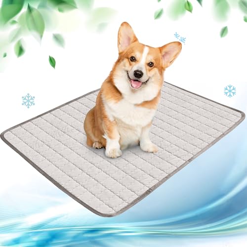 NIBESSER Kühlmatte für Hunde Pet Dog Cooling Mat Sommer Selbstkühlende Matte Hunde Katzen Haustier Kühlmatte Natürlich NIBESSER Kühlmatte für Hunde Pet Dog Cooling Mat Sommer Selbstkühlende Matte Hunde Katzen Haustier Kühlmatte Natürlich von NIBESSER