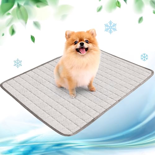 NIBESSER Kühlmatte für Hunde Pet Dog Cooling Mat Sommer Selbstkühlende Matte Hunde Katzen Haustier Kühlmatte Natürlich NIBESSER Kühlmatte für Hunde Pet Dog Cooling Mat Sommer Selbstkühlende Matte Hunde Katzen Haustier Kühlmatte Natürlich von NIBESSER