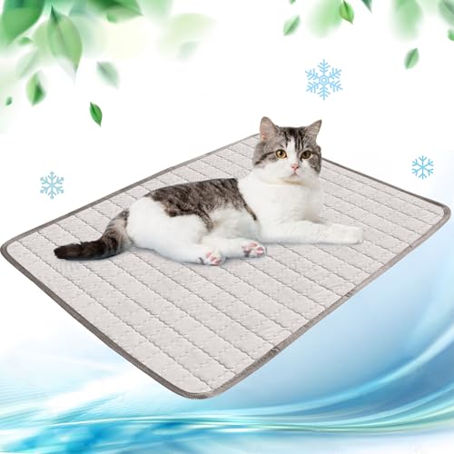 NIBESSER Kühlmatte für Hunde Pet Dog Cooling Mat Sommer Selbstkühlende Matte Hunde Katzen Haustier Kühlmatte Natürlich NIBESSER Kühlmatte für Hunde Pet Dog Cooling Mat Sommer Selbstkühlende Matte Hunde Katzen Haustier Kühlmatte Natürlich von NIBESSER