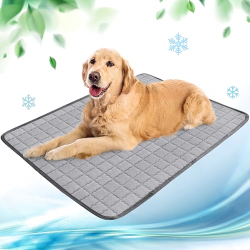 NIBESSER Kühlmatte für Hunde Pet Dog Cooling Mat Sommer Selbstkühlende Matte Hunde Katzen Haustier Kühlmatte Natürlich NIBESSER Kühlmatte für Hunde Pet Dog Cooling Mat Sommer Selbstkühlende Matte Hunde Katzen Haustier Kühlmatte Natürlich von NIBESSER