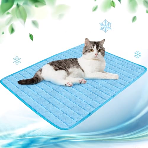 NIBESSER Kühlmatte für Hunde Pet Dog Cooling Mat Sommer Selbstkühlende Matte Hunde Katzen Haustier Kühlmatte Natürlich NIBESSER Kühlmatte für Hunde Pet Dog Cooling Mat Sommer Selbstkühlende Matte Hunde Katzen Haustier Kühlmatte Natürlich von NIBESSER