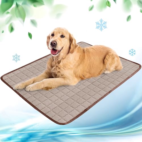 NIBESSER Kühlmatte für Hunde Pet Dog Cooling Mat Sommer Selbstkühlende Matte Hunde Katzen Haustier Kühlmatte Natürlich NIBESSER Kühlmatte für Hunde Pet Dog Cooling Mat Sommer Selbstkühlende Matte Hunde Katzen Haustier Kühlmatte Natürlich von NIBESSER